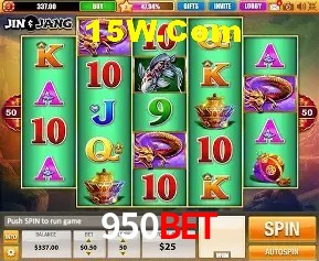 Biblioteca de slots populares na 950Bet
